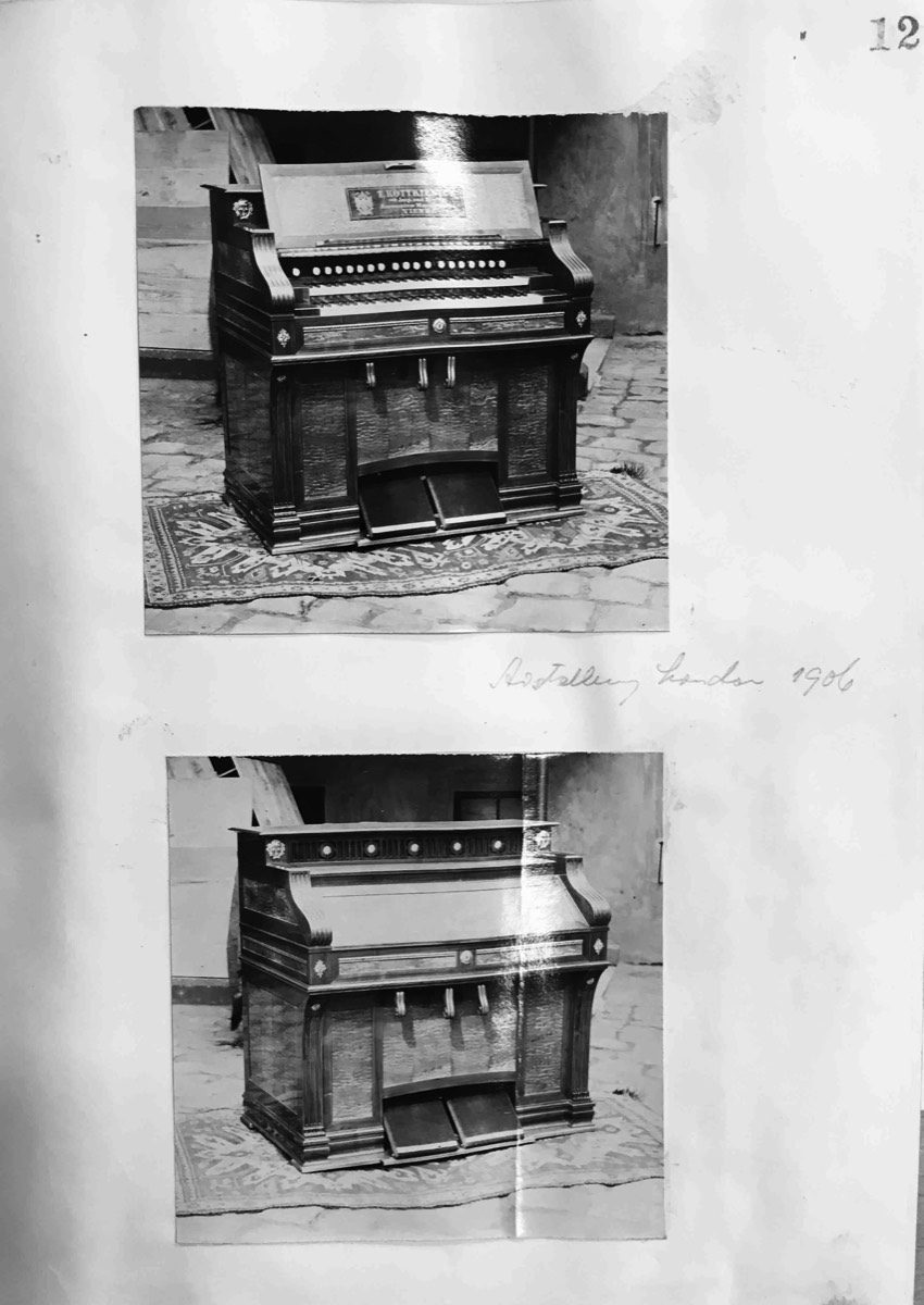 Archivfotos Ausstellungsmodell London 1906
