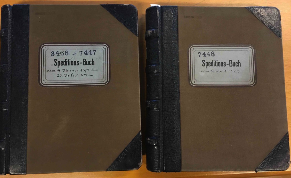 Speditionsbücher